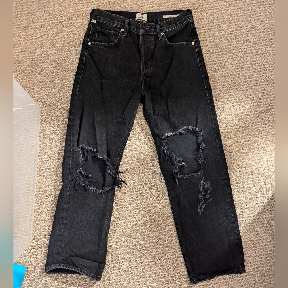 Citizens Of Humanity Emery Crop, Size 24